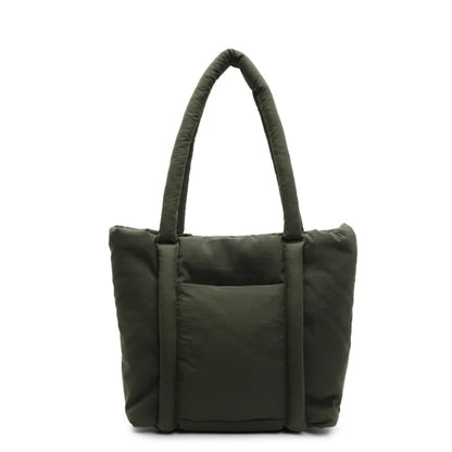 Large Capacity Nylon Shoulder Tote Bag - BAGS